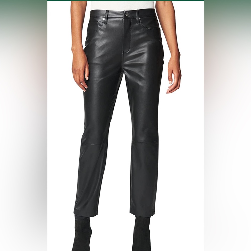BLANKNYC Vegan Leather Pant, Black, 28